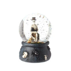 Wind Up Musical Skeleton Water Globe - 17.5cm