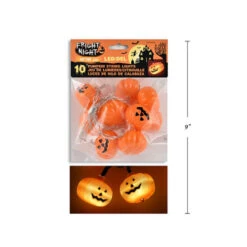 Light Up Pumpkin String - 162cm