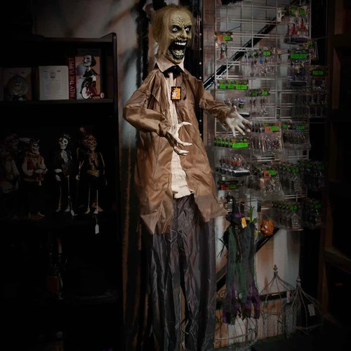 Animated Standing Zombie (Life Size) - 183cm - Image 5