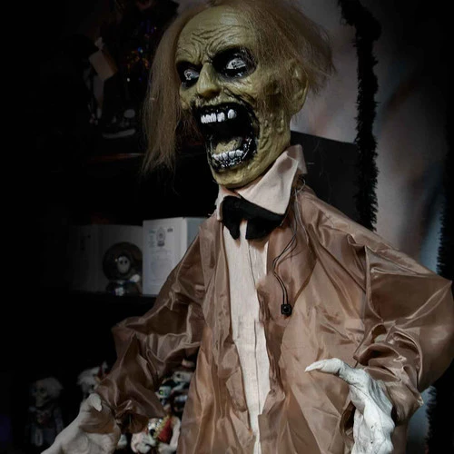 Animated Standing Zombie (Life Size) - 183cm - Image 4