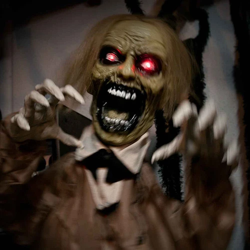 Animated Standing Zombie (Life Size) - 183cm - Image 2