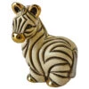 De Rosa Mini Zebra Figurine - 4cm