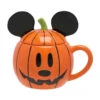 Mickey Mouse Pumpkin Mug With Lid - 15cm