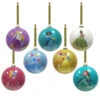 Disney Princess Christmas Baubles (Set Of 7) - 8cm