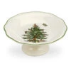 Spode Christmas Tree Sculpted Footed Candy Dish - 18cm