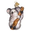 Australian Koala Bear Glass Ornament - 8cm