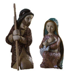 De Rosa Nativity Holy Night Mary & Joseph