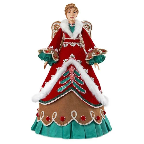 Katherine's Gingerbread Cone Angel (Gingerbread Forest) - 55.5cm