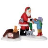 Lemax Santa & Kittens - Set Of 2