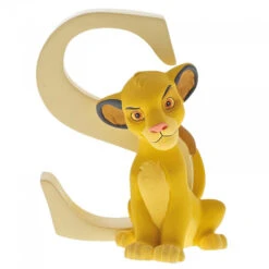 Disney Letter S - Simba From The Lion King - 7cm