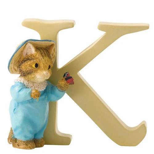 Beatrix Potter - Letter K Tom Kitten - 7cm