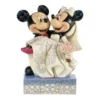 Jim Shore Mickey And Minnie Wedding - 16.5cm