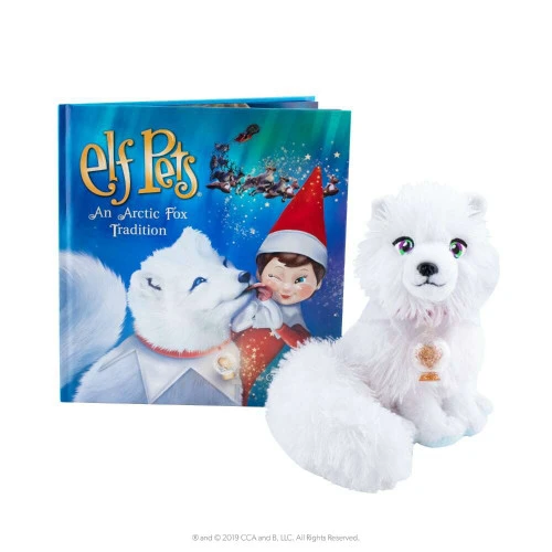 Elf On The Shelf Arctic Fox - An Elf Pets Tradition