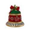 Katherines's Red Bell Candy Container (Merry And Bright) - 31.5cm