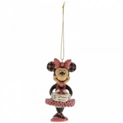 Minnie Mouse Nutcracker Hanging Ornament - 9cm