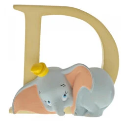 Disney Letter D - Dumbo Star Of Dumbo The Movie - 7cm