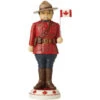 Jim Shore Canadian Mountie Nutcracker Ornament - 12.5cm