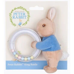 Peter Rabbit Ring Rattle - 11cm