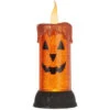 Orange Jack O' Lantern Candle - 27cm