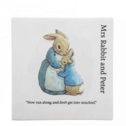 Beatrix Potter Mummy Rabbit Plaque - 15.5cm