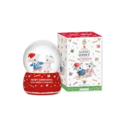 Barney Saves Christmas Barney And Olive Snowglobe - 13.3cm