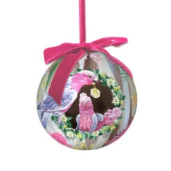 La La Land At Home For Christmas Birds Bauble - 10cm