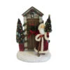 Yuletide Santa Figure In Scene - 81cm