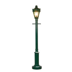 Black Lightup Lamp Post - 213cm