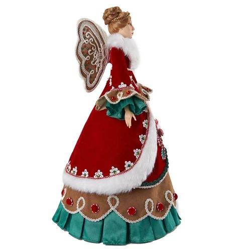 Katherine's Gingerbread Cone Angel (Gingerbread Forest) - 55.5cm - Image 3