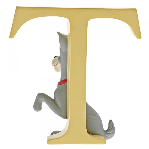 Disney Letter T - Tramp From Lady And The Tramp - 7cm - Image 2