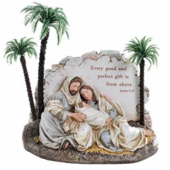 Holy Family Resting - 17.5cm
