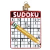 Sudoku Glass Ornament - 9cm