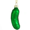 Green Pickle Glass Ornament - 8.5cm