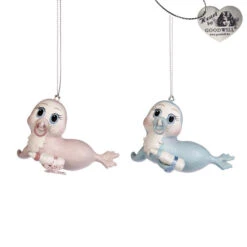 Goodwill Baby Seal Ornament - 9cm