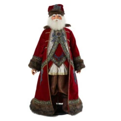 Katherine's Woodland Santa Claus (Santas Hideaway) - 81cm