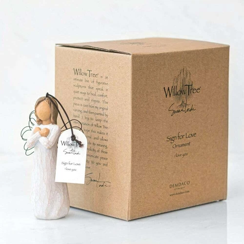 Willow Tree - Sign For Love Ornament - 11.4cm - Image 3