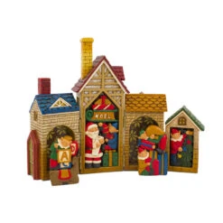 Folding House Puzzle - 27 Cm