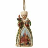 Santas Around The World Russian Hanging Santa Claus - 12cm