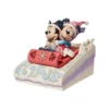 Jim Shore Mickey And Minnie Sledding - 11cm