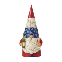 Jim Shore French Christmas Gnome - 14cm